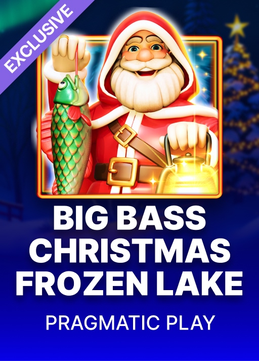 Big Bass Christmas Frozen Lake